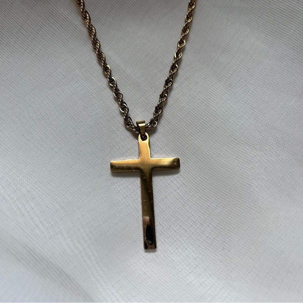 Men’s gold necklace high quality brand new